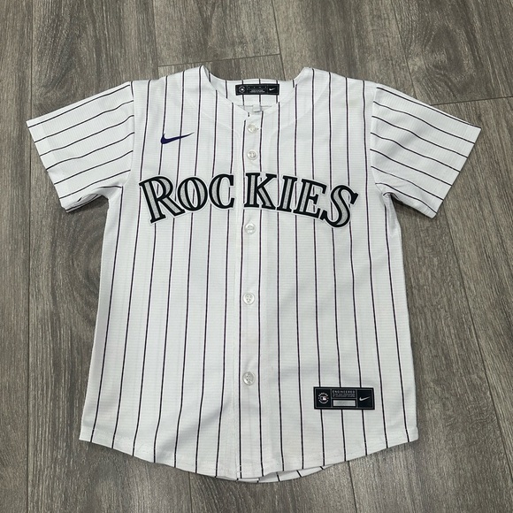 Nike Kids' Colorado Rockies Kris Bryant #23 Home - Picture 8 of 14